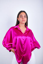 Load image into Gallery viewer, Sheer Satin Shirt
