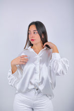 Load image into Gallery viewer, Sheer Satin Shirt
